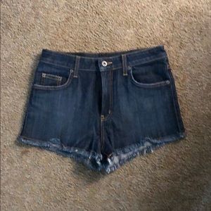 Carmar denim “cutoff” shorts size 26